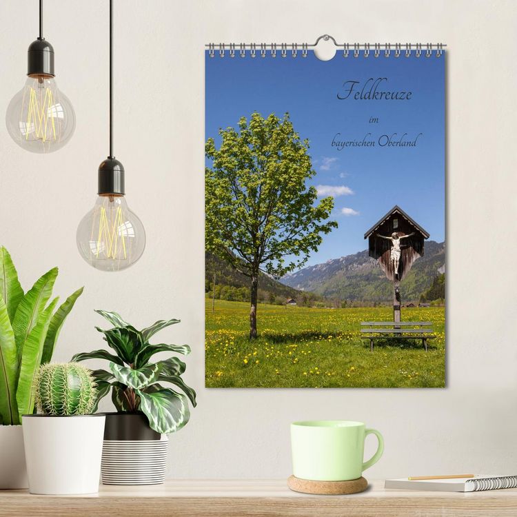 Produktbild: Feldkreuze im bayerischen Oberland (Wandkalender 2026 DIN A4 hoch), CALVENDO Monatskalender