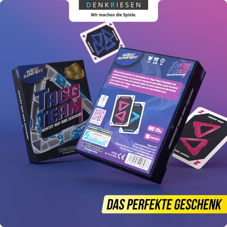 Produktbild: DENKRIESEN - KIBU JUMPER&reg; - Tagg Team - "Achtet auf das Zeichen!"