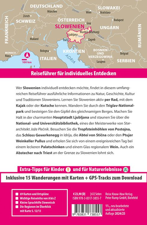 Produktbild: Reise Know-How Reiseführer Slowenien mit Triest