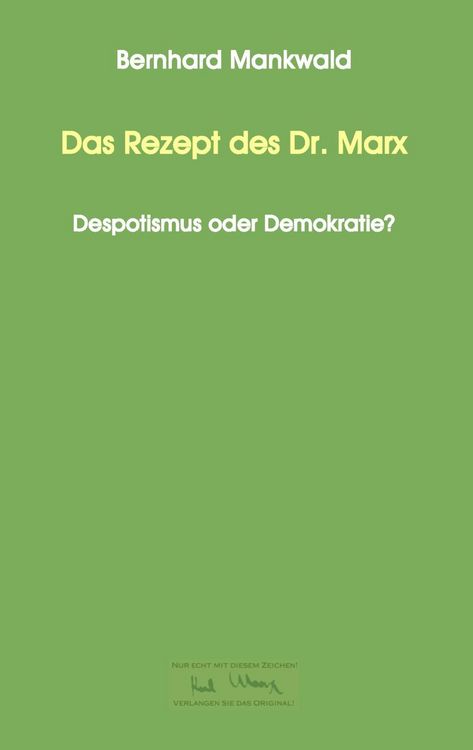 Produktbild: Das Rezept des Dr. Marx