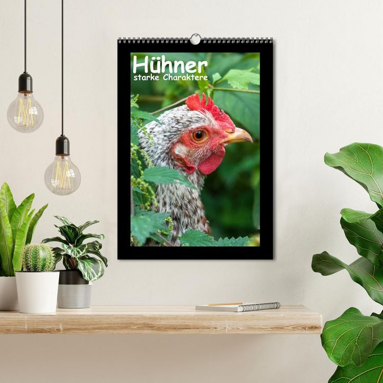 Produktbild: H&uuml;hner - starke Charaktere (Wandkalender 2026 DIN A3 hoch), CALVENDO Monatskalender