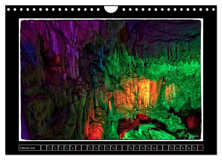 Produktbild: Tropfstein Dechenh&ouml;hle (Wandkalender 2026 DIN A4 quer), CALVENDO Monatskalender