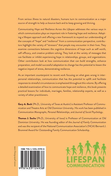 Produktbild: Communicating Hope and Resilience Across the Lifespan