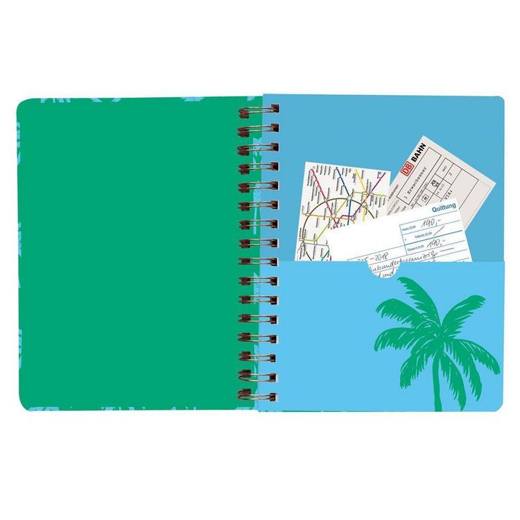 Produktbild: Ringbuch Hardcover Palm Tree