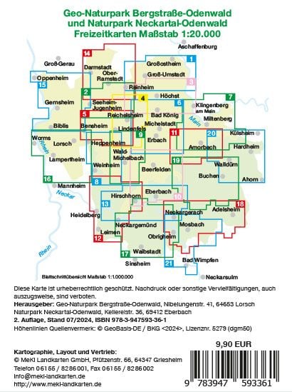 Produktbild: Blatt 4, Rodensteiner Land