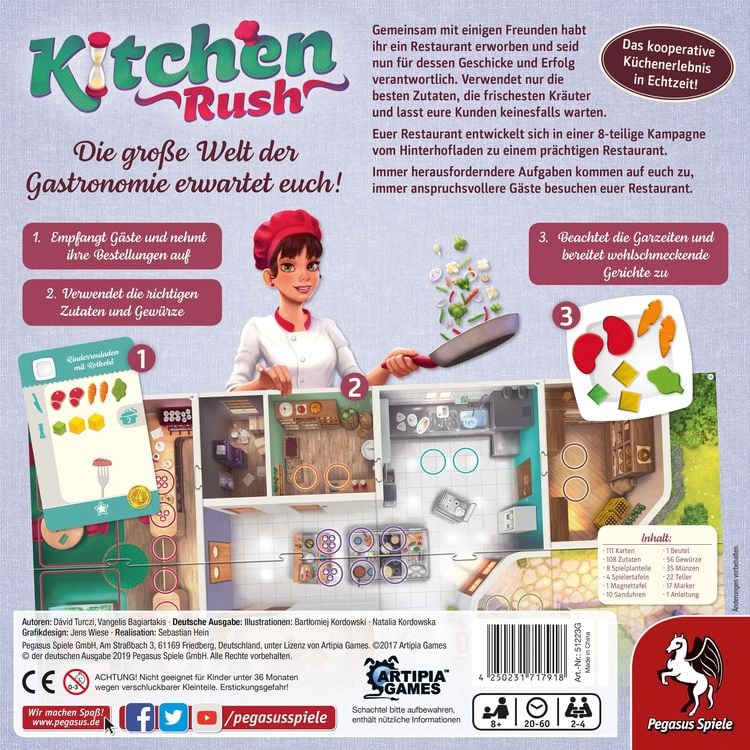 Produktbild: Pegasus - Kitchen Rush