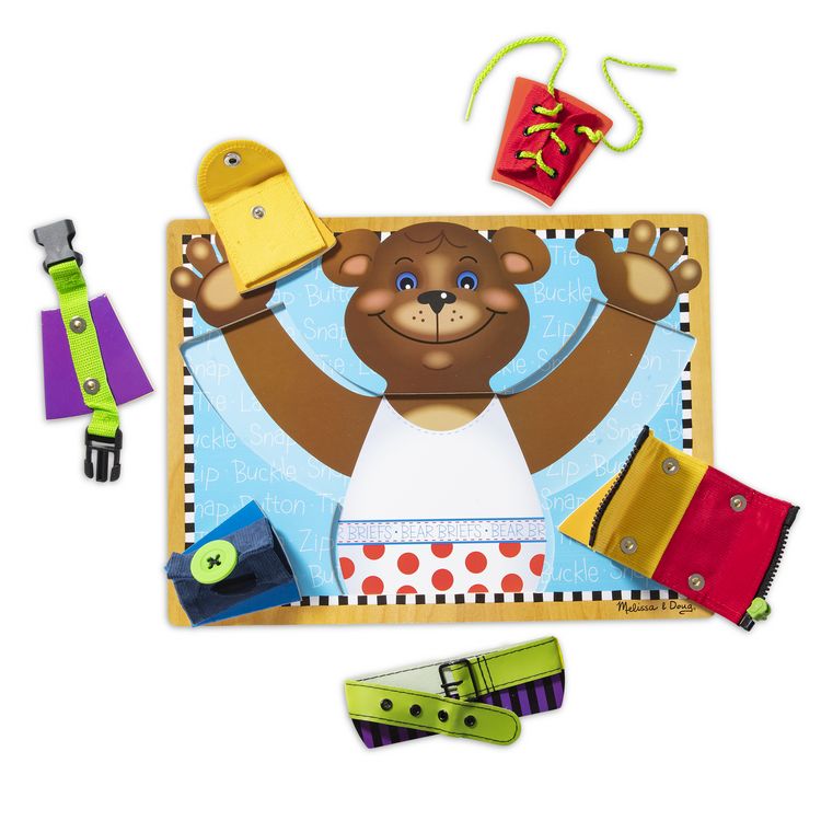 Produktbild: Zieh mich an B&auml;r Puzzletafel