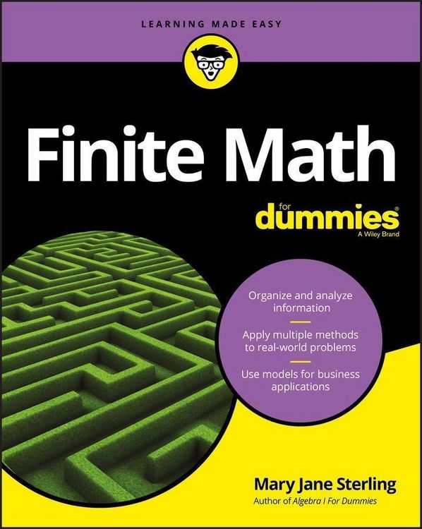 Produktbild: Finite Math For Dummies