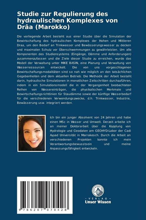 Produktbild: Studie zur Regulierung des hydraulischen Komplexes von Dr&acirc;a (Marokko)