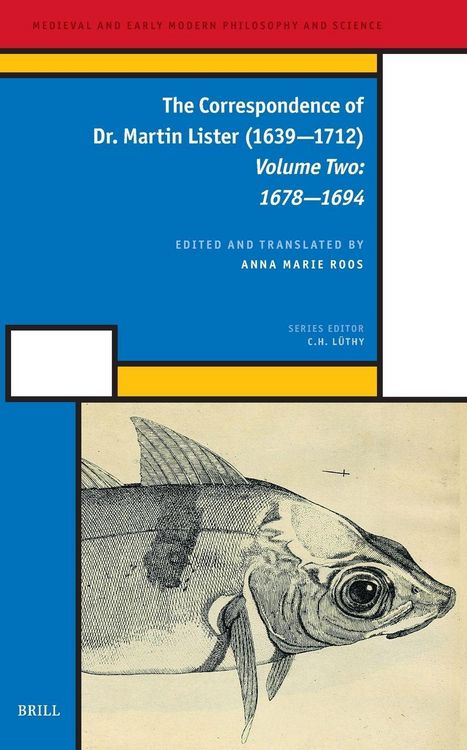 Produktbild: The Correspondence of Dr. Martin Lister (1639 1712). Volume Two
