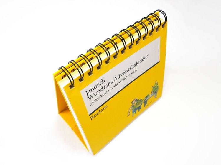 Produktbild: Wondraks Adventskalender. 24 Postkarten f&uuml;r die Weihnachtszeit