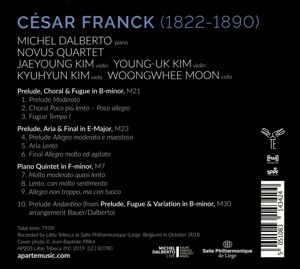Produktbild: C'sar Franck: Piano Works,Quintet