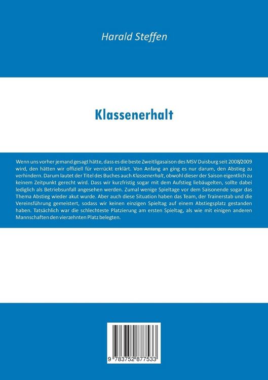 Produktbild: Klassenerhalt