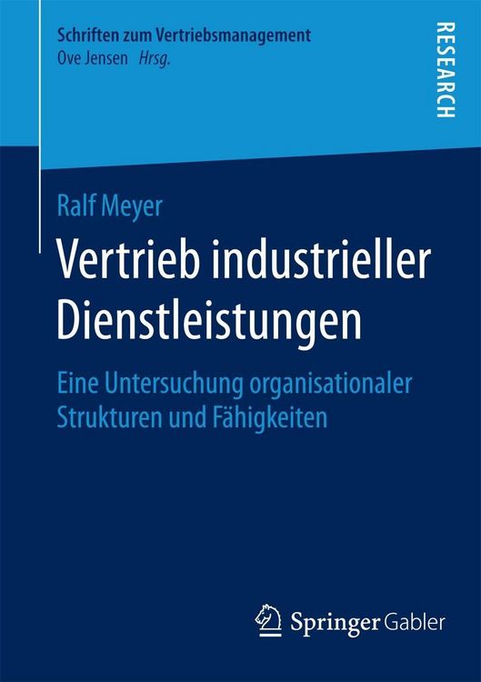 Produktbild: Vertrieb industrieller Dienstleistungen