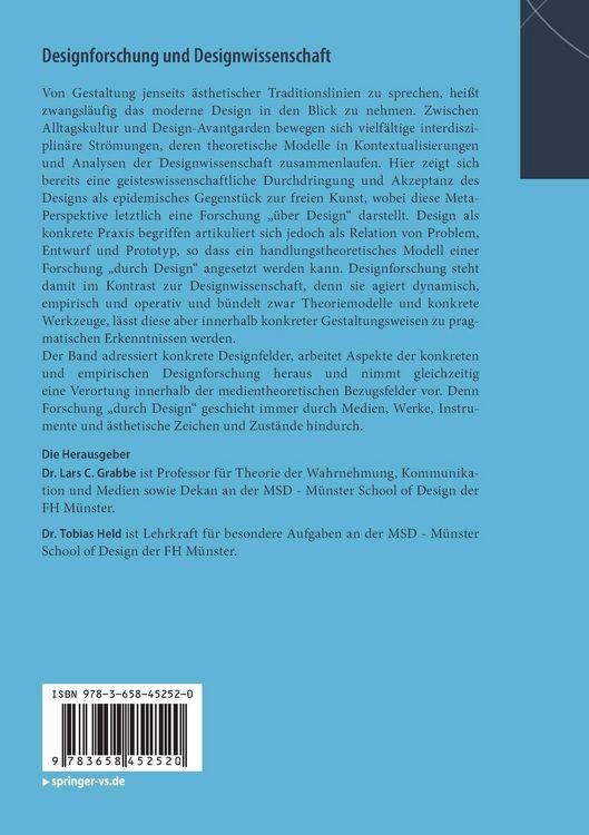 Produktbild: Designforschung und Designwissenschaft