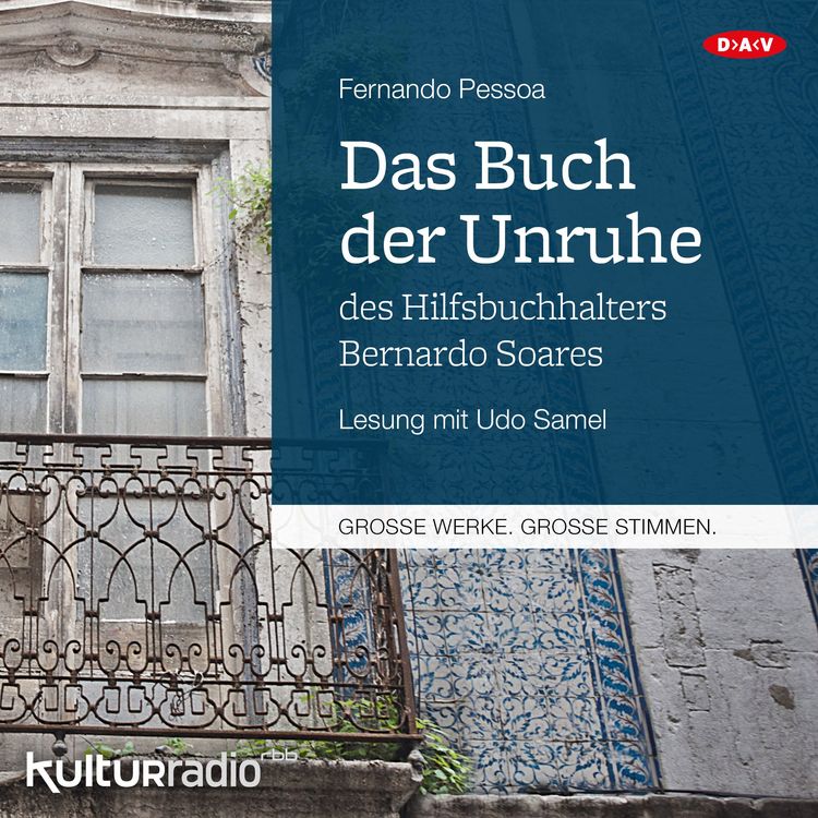 Produktbild: Das Buch der Unruhe des Hilfsbuchhalters Bernardo Soares