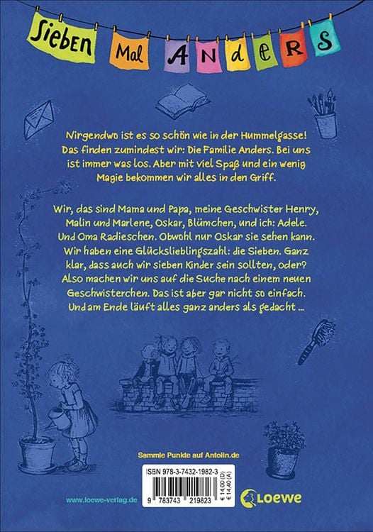 Produktbild: Sieben Mal Anders (Band 1) - Adele m&ouml;chte die Welt umarmen