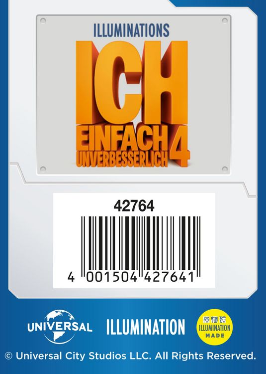 Produktbild: Minions, Pl&uuml;schfigur 1, 25 cm - Kinofilm "Ich - Einfach unverbesserlich 4"