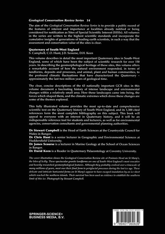 Produktbild: Quaternary of South-West England