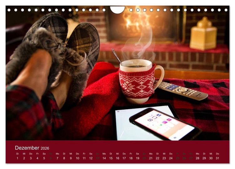 Produktbild: I Love Coffee - Dein Kaffeekalender f&uuml;r Geniesser des schwarzen Goldes (Wandkalender 2026 DIN A4 quer), CALVENDO Monatskalender