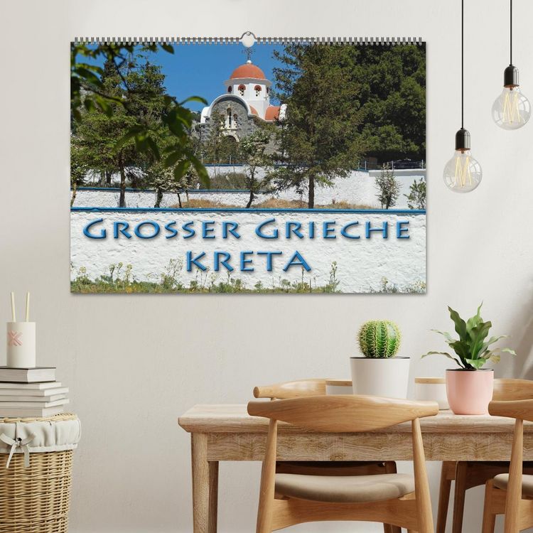 Produktbild: Gro&szlig;er Grieche Kreta (Wandkalender 2026 DIN A2 quer), CALVENDO Monatskalender