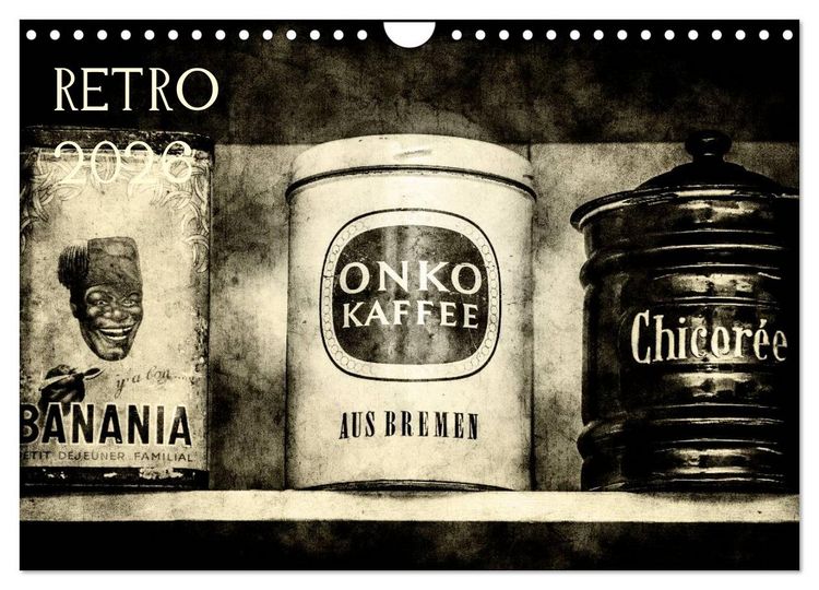 Produktbild: Retro (Wandkalender 2026 DIN A4 quer), CALVENDO Monatskalender