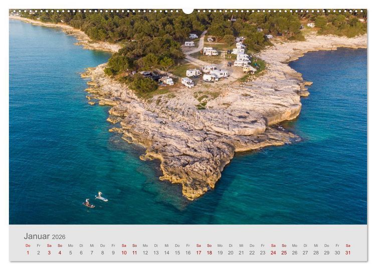 Produktbild: Abenteuer Camping in Kroatien (Wandkalender 2026 DIN A2 quer), CALVENDO Monatskalender