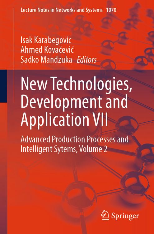 Produktbild: New Technologies, Development and Application VII