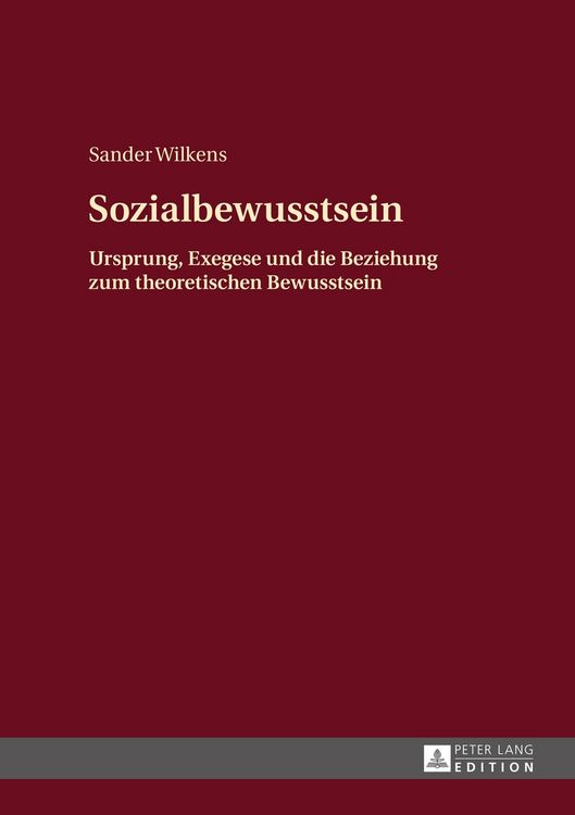 Produktbild: Sozialbewusstsein