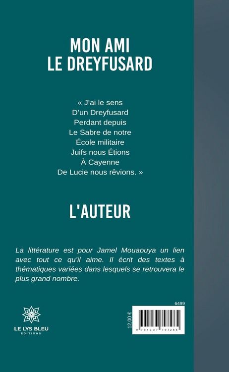 Produktbild: Jamel Mouaouya: Mon ami le dreyfusard