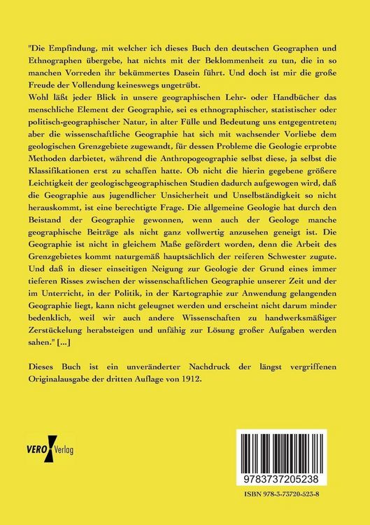 Produktbild: Anthropogeographie