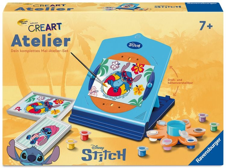 Produktbild: CreArt, Malen nach Zahlen Kinder - Atelier Disney Stitch