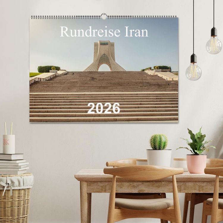 Produktbild: Rundreise Iran (Wandkalender 2026 DIN A2 quer), CALVENDO Monatskalender