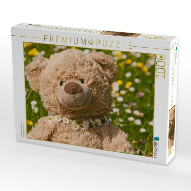 Produktbild: CALVENDO Puzzle Liebenswerter Kuschelb&auml;r. | 1000 Teile Lege-Gr&ouml;&szlig;e 64x48cm Foto-Puzzle f&uuml;r gl&uuml;ckliche Stunden