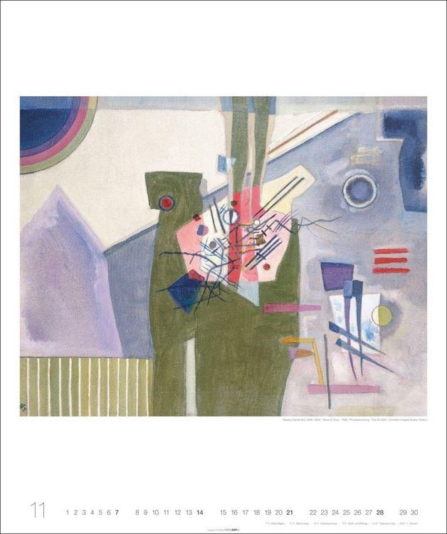 Produktbild: Wassily Kandinsky Edition Kalender 2027