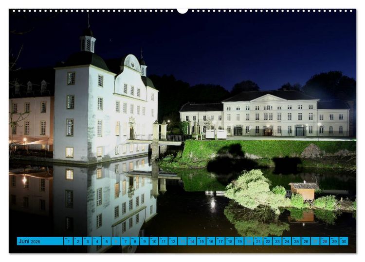 Produktbild: Essen Lichter der Nacht (hochwertiger Premium Wandkalender 2026 DIN A2 quer), Kunstdruck in Hochglanz