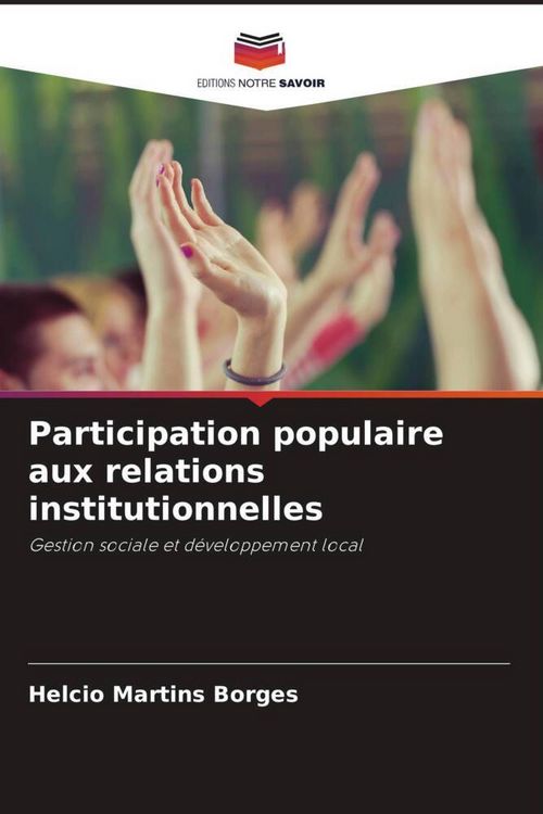 Produktbild: Participation populaire aux relations institutionnelles