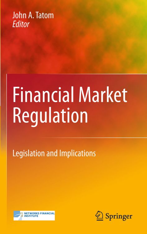 Produktbild: Financial Market Regulation