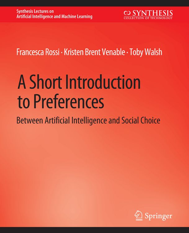 Produktbild: A Short Introduction to Preferences