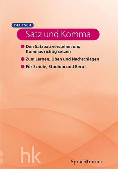 Produktbild: Sprachtrainer Deutsch - Satz und Komma