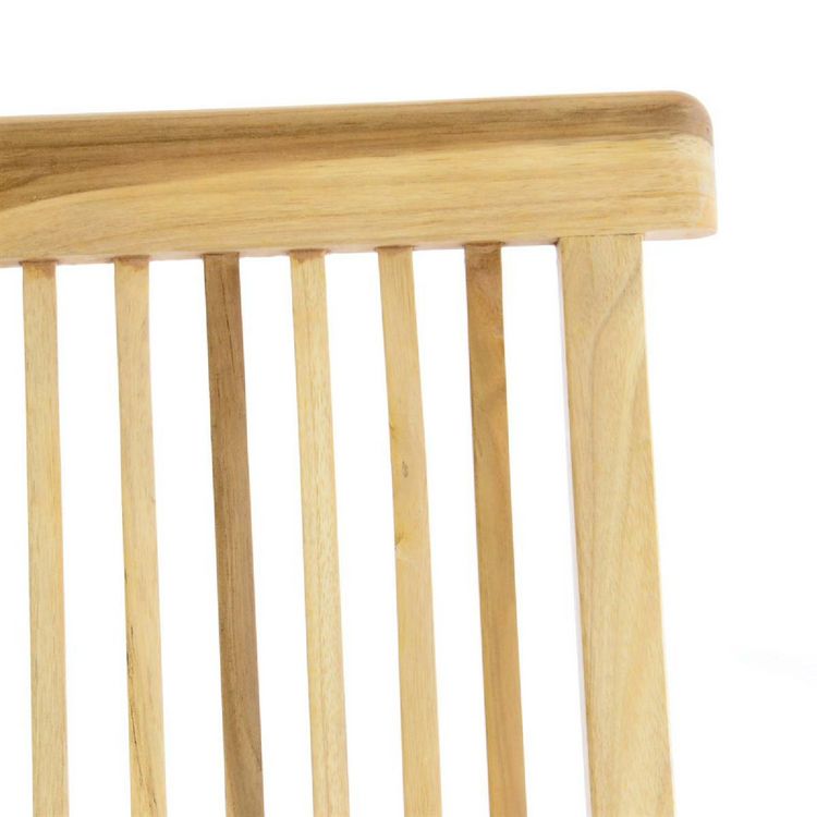 Produktbild: 4er Gartenstuhl Hochlehner Klappstuhl Holz Teak