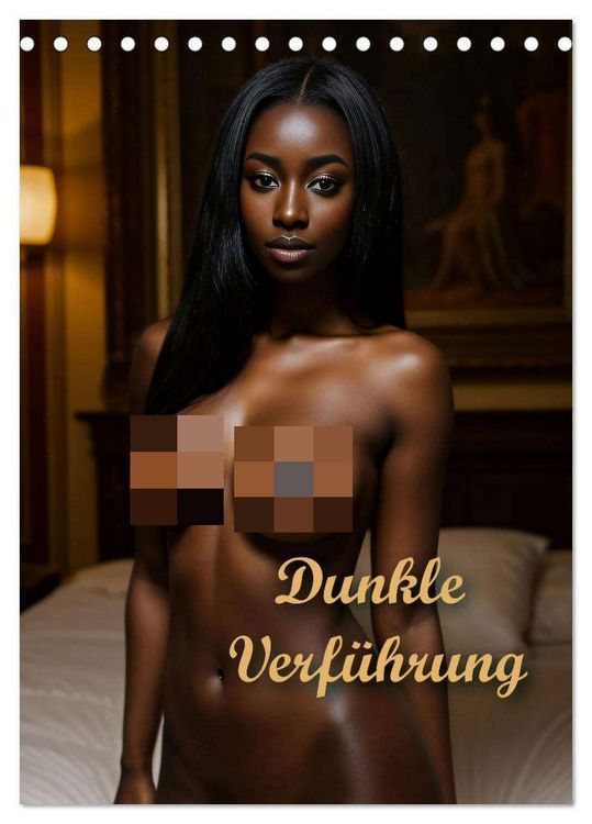 Produktbild: Dunkle Verf&uuml;hrung (Tischkalender 2026 DIN A5 hoch), CALVENDO Monatskalender