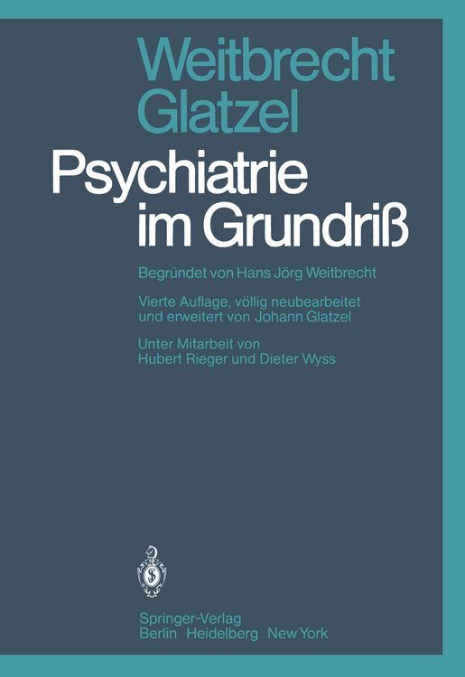 Produktbild: Psychiatrie im Grundri&szlig;