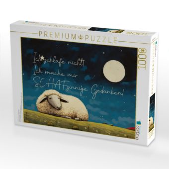 Produktbild: CALVENDO Puzzle Schafsinnige Gedanken | 1000 Teile Lege-Gr&ouml;&szlig;e 64x48cm Foto-Puzzle f&uuml;r gl&uuml;ckliche Stunden