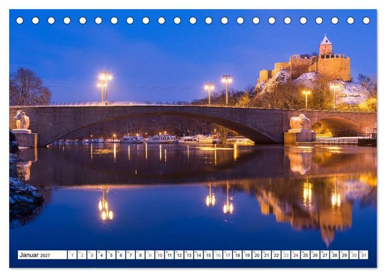 Produktbild: Sachsen-Anhalt - Schl&ouml;sser und Burgen (Tischkalender 2027 DIN A5 quer), CALVENDO Monatskalender