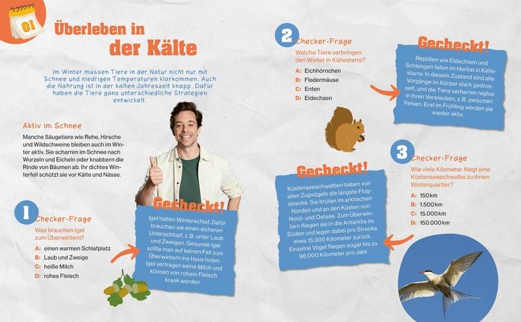 Produktbild: Checker Tobi: Das Adventskalender-Buch - Der X-mas-Check: Abenteuer K&auml;lte, Schnee und Eis