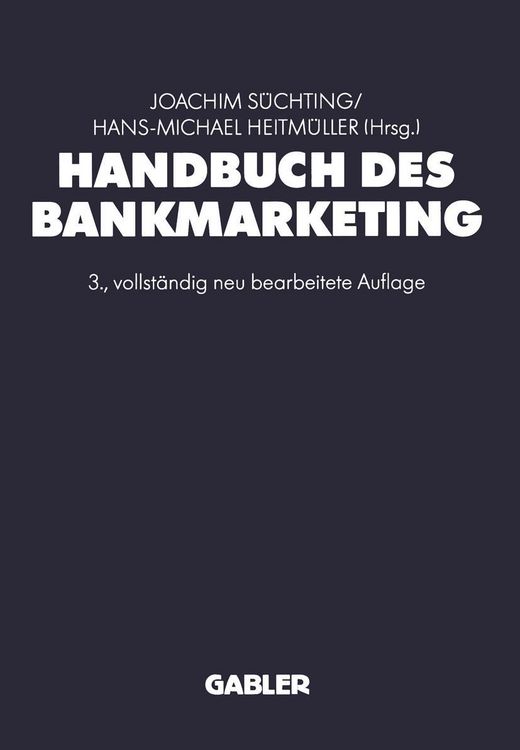 Produktbild: Handbuch des Bankmarketing