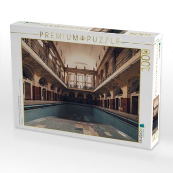 Produktbild: CALVENDO Puzzle Ein Motiv aus dem Kalender Das alte Stadtbad Leipzig | 1000 Teile Lege-Gr&ouml;&szlig;e 64x48cm Foto-Puzzle f&uuml;r gl&uuml;ckliche Stunden