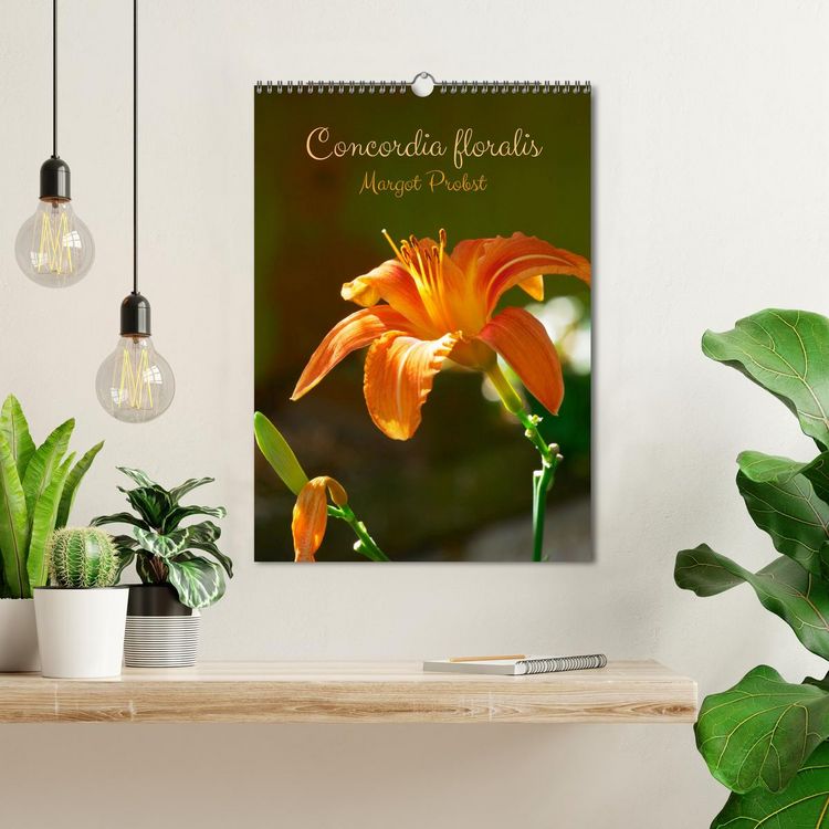 Produktbild: Concordia floralis (Calendrier mural 2026 DIN A3 horizontal), CALVENDO calendrier mensuel