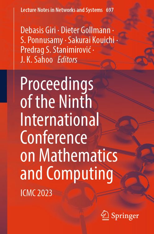 Produktbild: Proceedings of the Ninth International Conference on Mathematics and Computing
